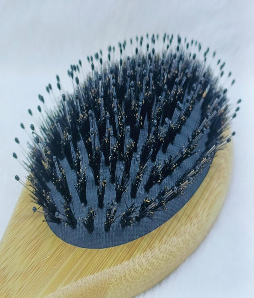 Boar Bristle Hair Brush, crafted for women who value healthy