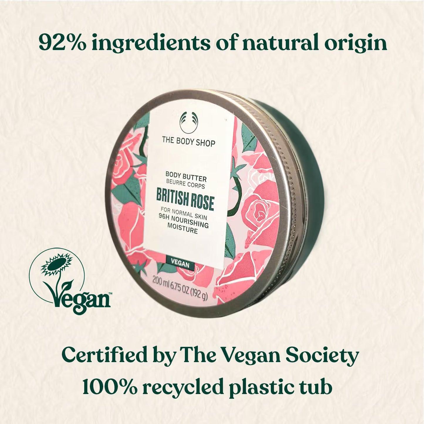 The Body Shop British Rose Body Butter – 200 ml