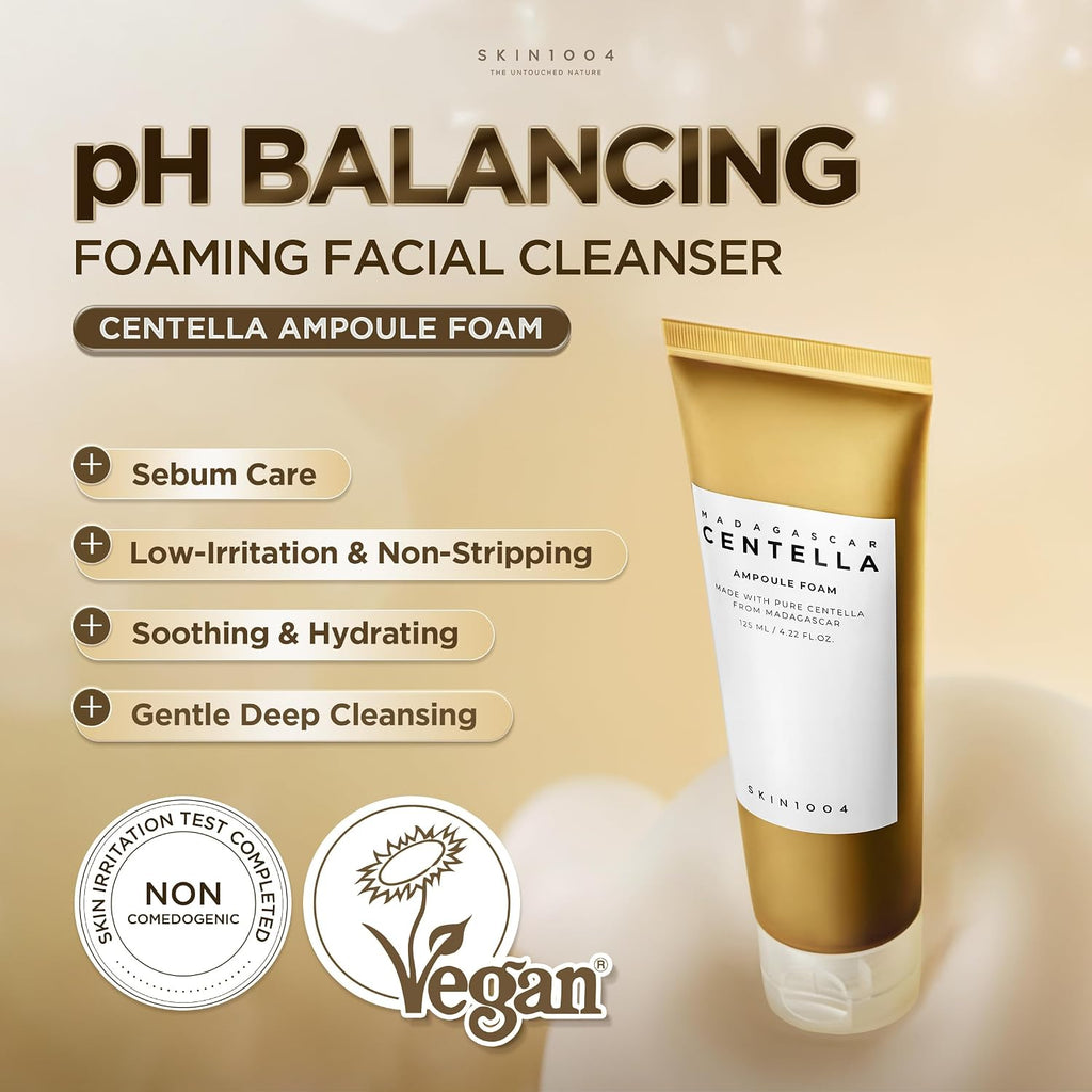 SKIN1004 Madagascar Centella Ampoule Foam Cleanser 125ml!