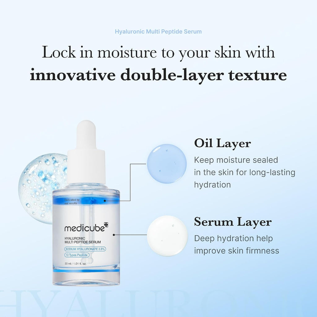 Medicube Hyaluronic Multi Peptide PDRN Serum (30ml)