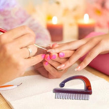 Scarlet Line  Nail Cleaning Brush – Shell Design