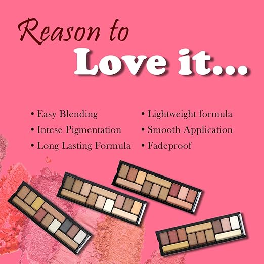 HALF N' HALF MK-15  12IN1 EYESHADOW & HIGHLIGHTER
