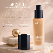 JustGold Skin Fit Impermeable Foundation – Waterproof &amp; Ultra-Longwearing Velvet Matte Finish