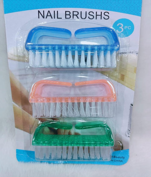 Handle Grip Nail Brush Set of 4