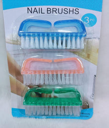 Handle Grip Nail Brush Set of 4