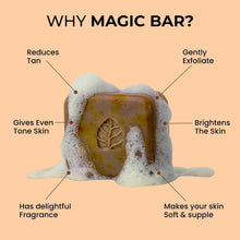 Ghar Soaps Sandalwood & Saffron Magic Bar For Bath (300 Gms Pack Of 3) - The beauty cart