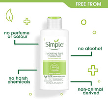 Simple Kind To Skin Hydrating Light Moisturiser Cream 125ml - The beauty cart