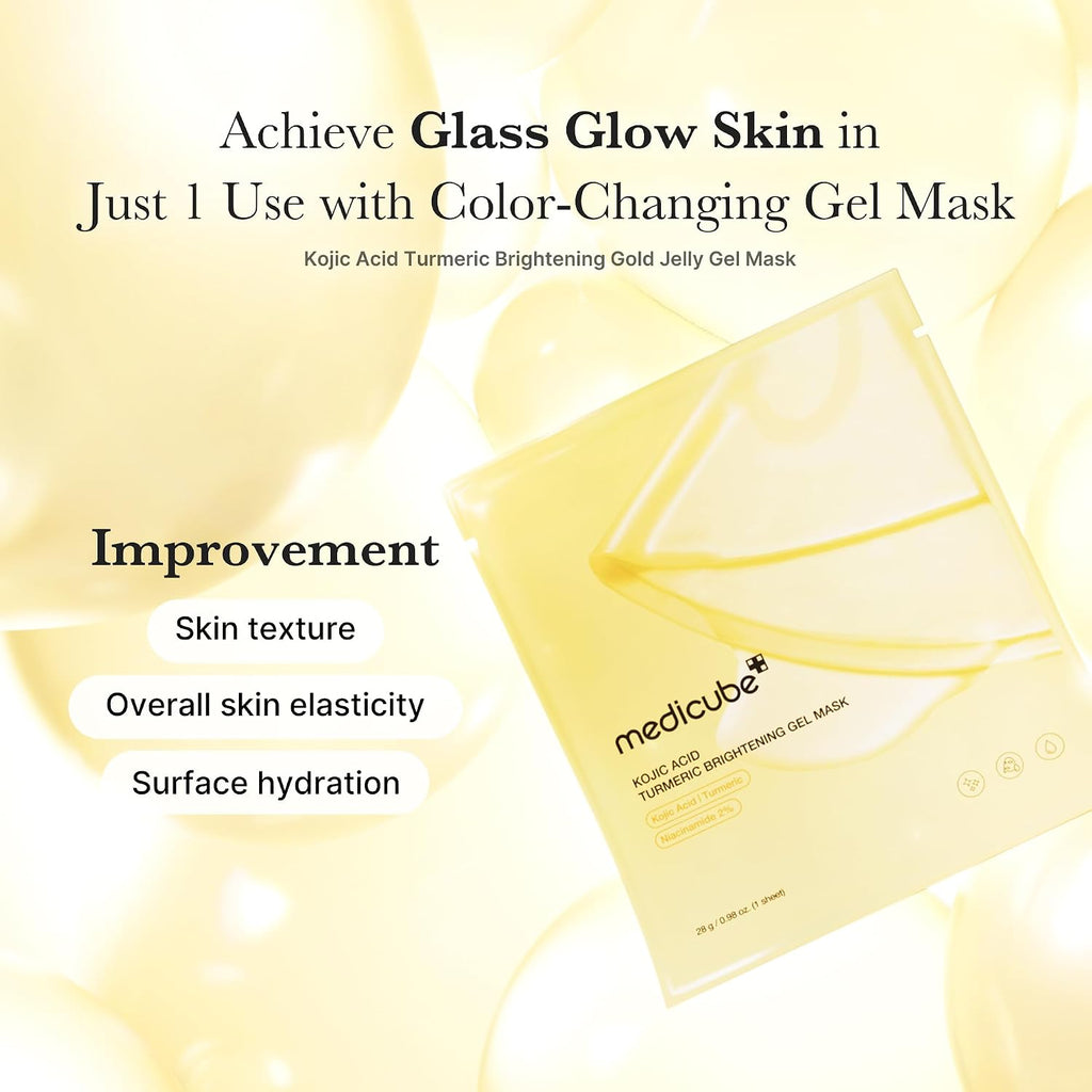 Medicube Kojic Acid Turmeric Brightening Gel Mask - The beauty cart