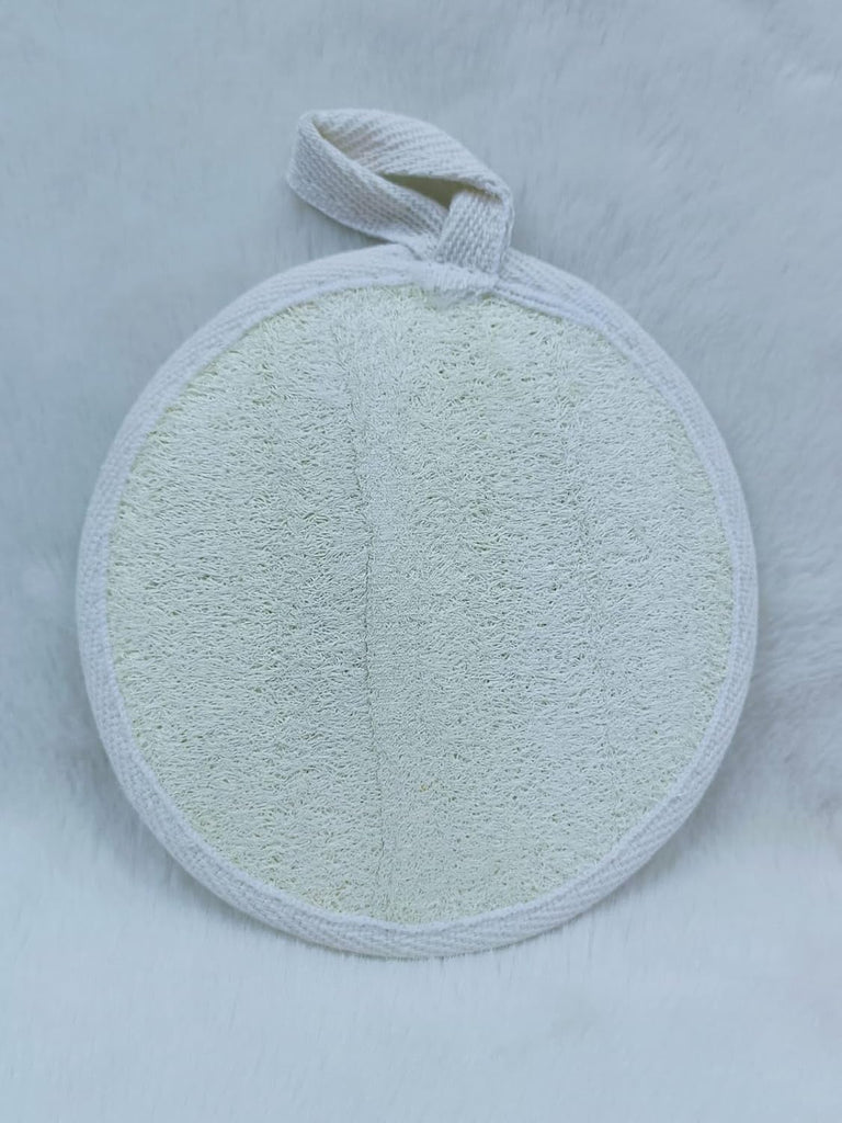 Oval Natural Bathing Loofah Body Sponge – Gentle Body Scrubber for Smooth Skin