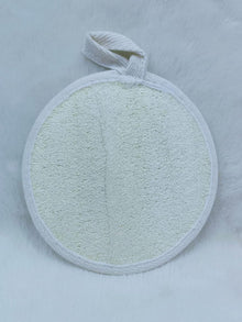 Oval Natural Bathing Loofah Body Sponge – Gentle Body Scrubber for Smooth Skin