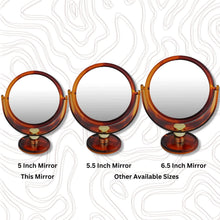 SCARLET LINE DOUBLE SIDED STAND MIRROR
