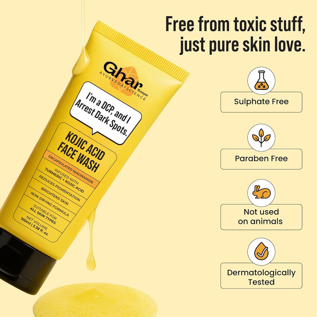 Ghar Soaps Kojic Face Wash (100ml)