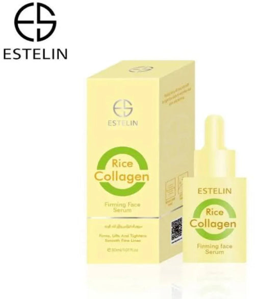 Estelin Rice Collagen Serum – Firming, Brightening & Hydrating Face Treatment 30ml