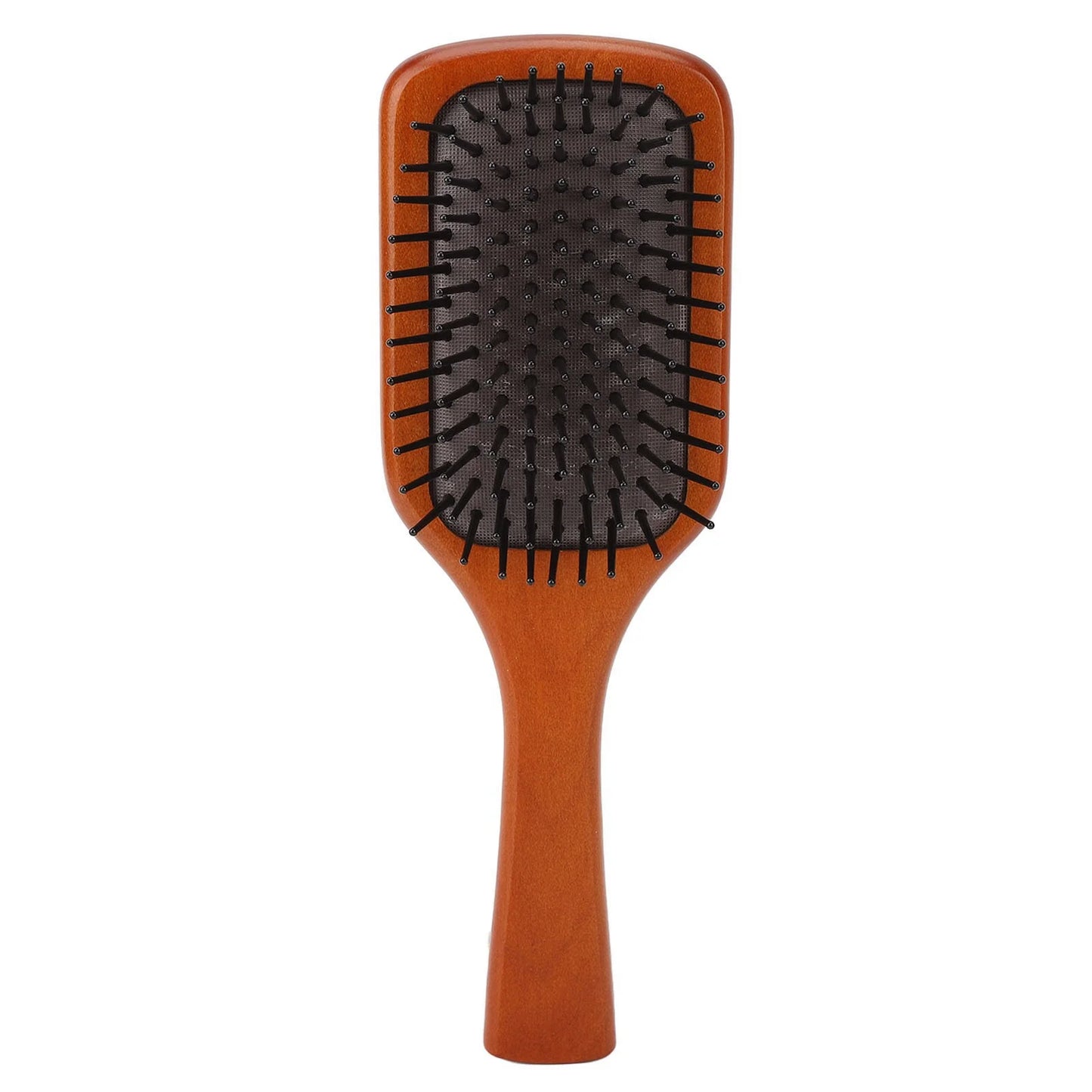 Wooden Paddle Brush, Ergonomic Paddle Hair Brush Prevent Slipping Comfortable with Handle for Women