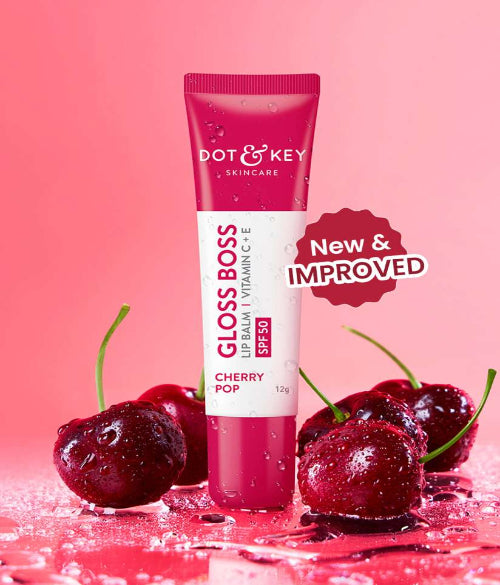 Dot & Key Cherry Lip Balm Vitaminc C+E spf 50