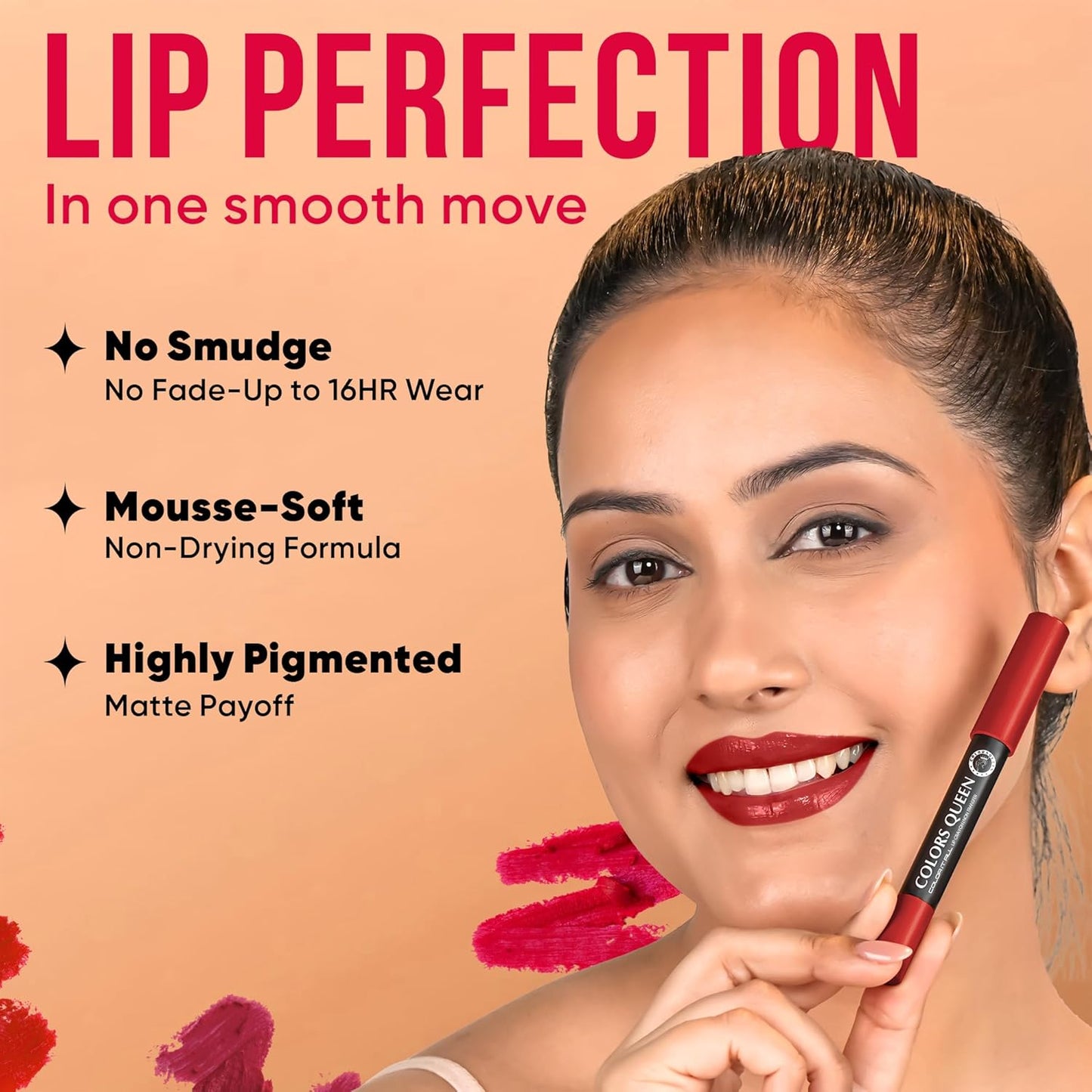 Colors Queen Color It All Lip Crayon Non-Transfer