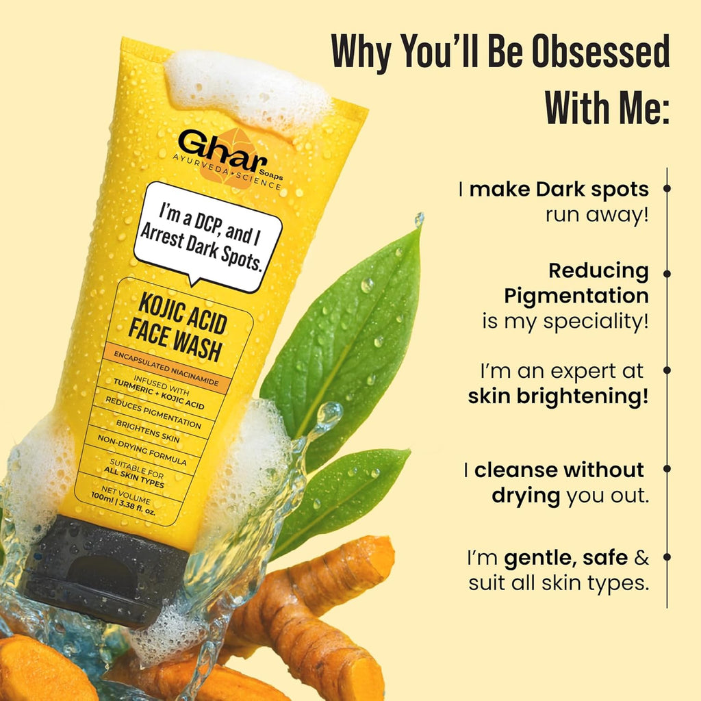 Ghar Soaps Kojic Face Wash (100ml)