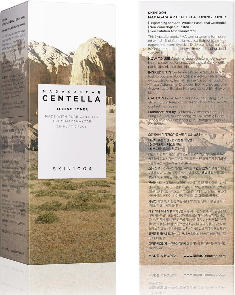 SKIN1004 Madagascar Centella Toning Toner 210ml!