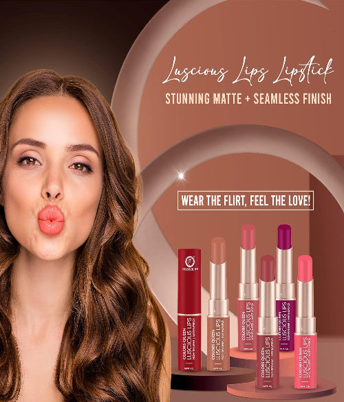 Colors Queen Luscious Lips - Non Transfer Creamy Matte Lipstick