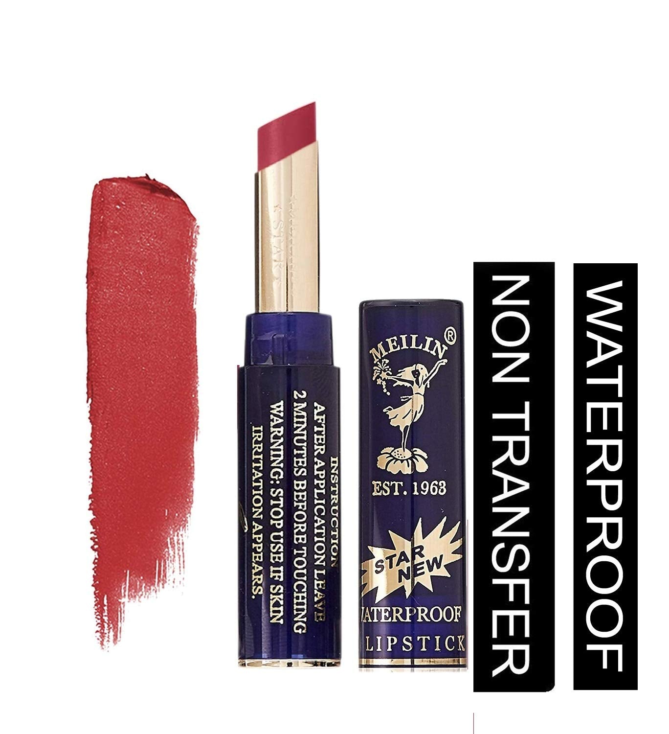 Meilin Non-Transfer Stay Glossy Lipstick