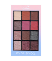 GLAM21 COLOR SCHOOL EYESHADOW PALETTE