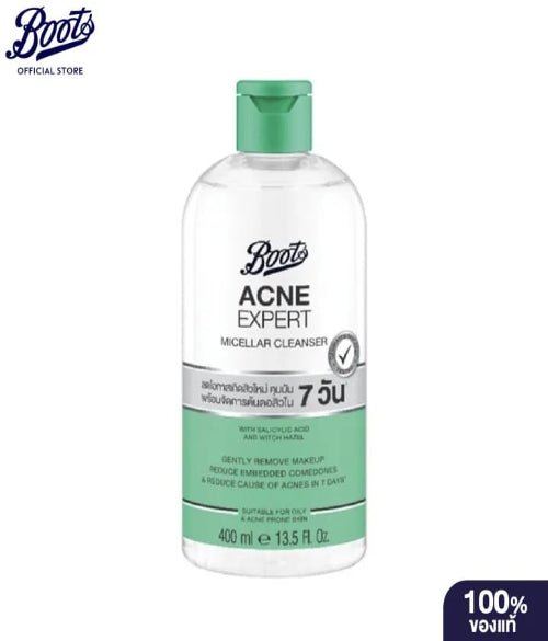 Boots Acne Expert Micellar Cleanser 400ml