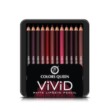 Colors Queen Vivid Matte Lip & Eye Pencil 12