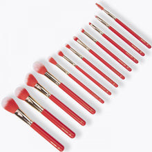 BH Cosmetics Miss Claus Fa La La Fierce 12-Piece Brush Set