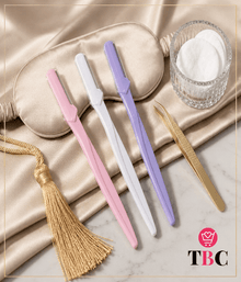 Eyebrow Razor & Facial Hair Remover – Set of 3 - The beauty cart