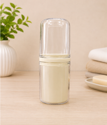 Plastic Toothpaste & Toothbrush Holder – Compact Hygiene Organizer
