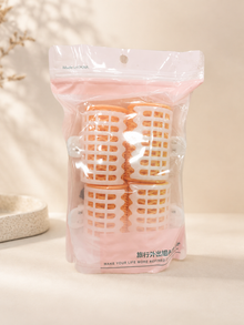 4 Pcs Plastic Hair Rollers – DIY Extra Volume Hair Styling Tools