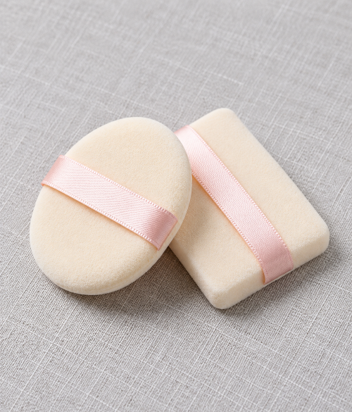 Powder Puff Round &amp; Square Makeup Sponge