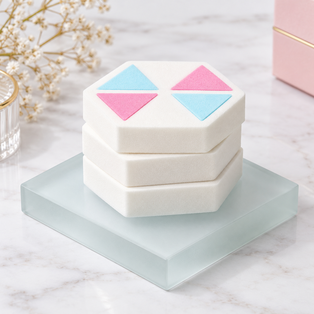 Lukasi Hexagon Makeup Sponge