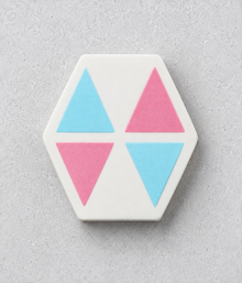 Lukasi Hexagon Makeup Sponge