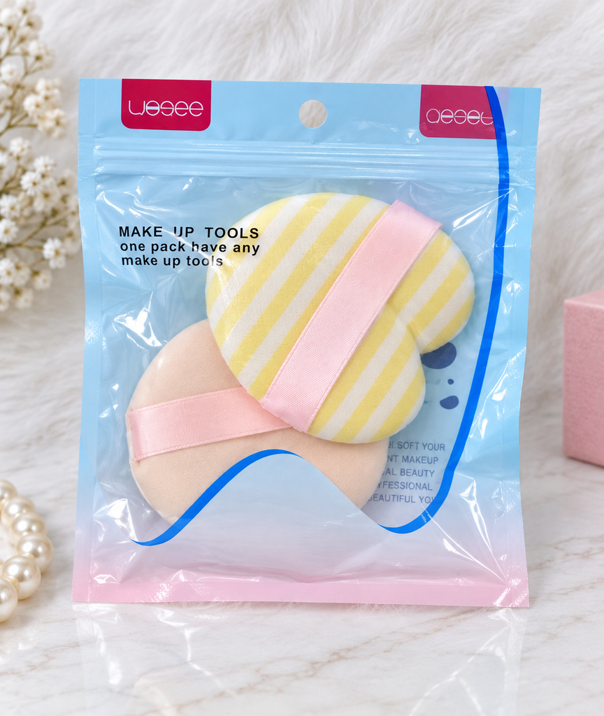Professional Makeup Puff – Pack of 2 pcs