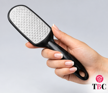 2-sided Foot Scrubber with Plastic Handle