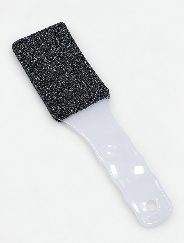 eauty foot filer with plastic handle, 2-sided surface