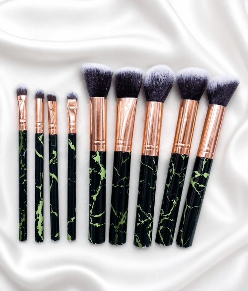 Professional Makeup Brush Set of 9 – Travel Size - The beauty cart