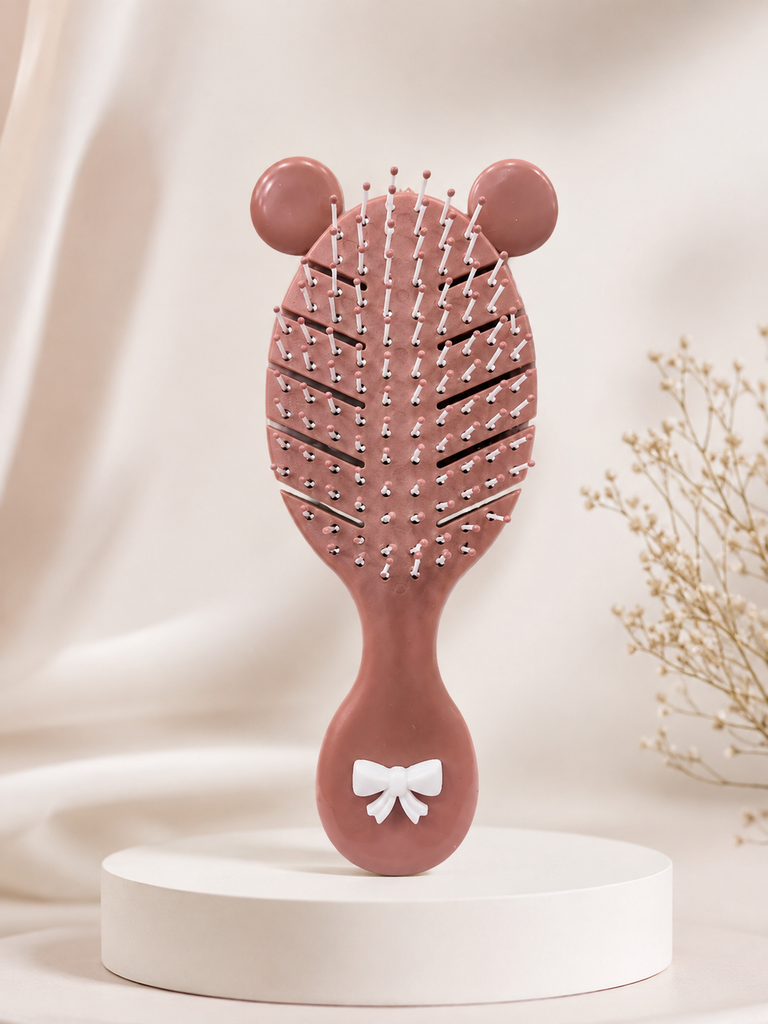 Mini Detangler Hair Brush – Compact & Tangle-Free Hair Care