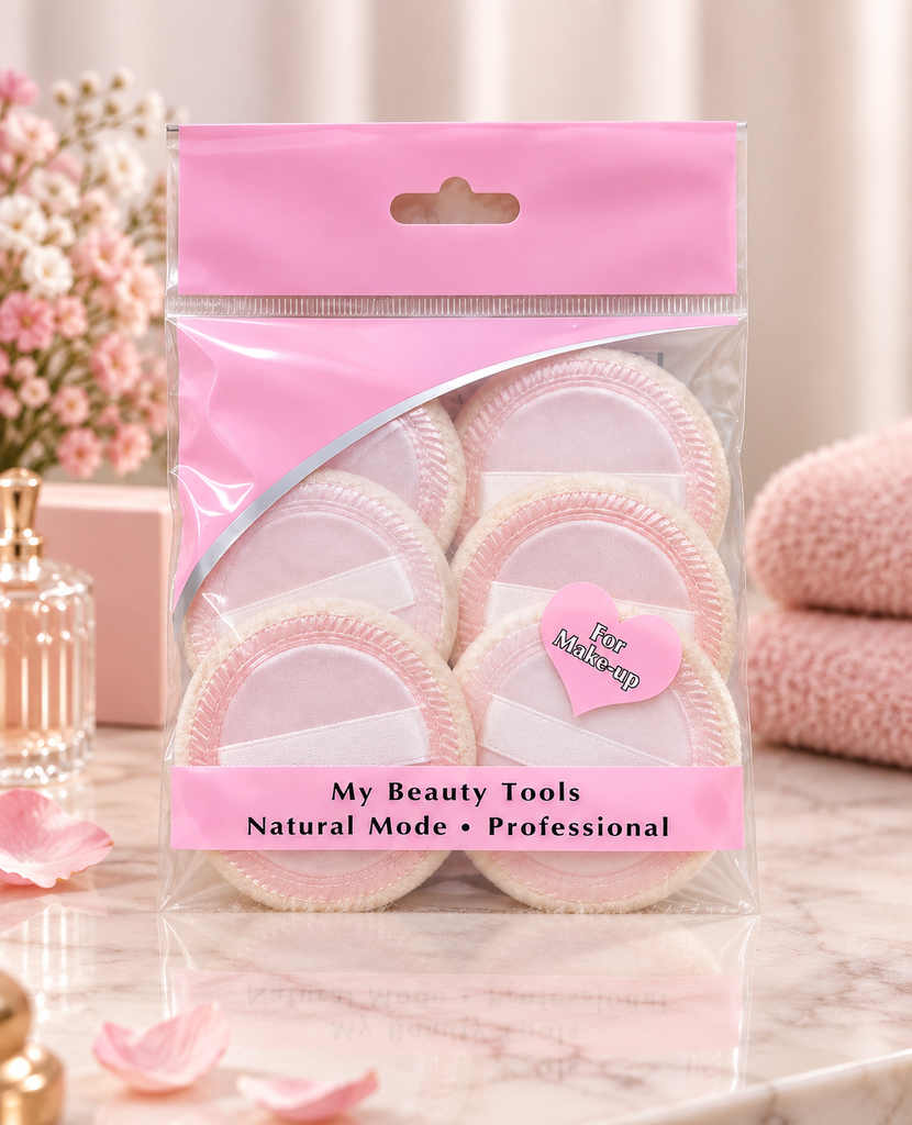 Powder Puff Soft Face Makeup Sponge Set