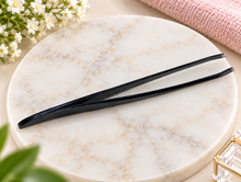 Slant Tip Tweezer Plucker – Black Precision Grooming Tool