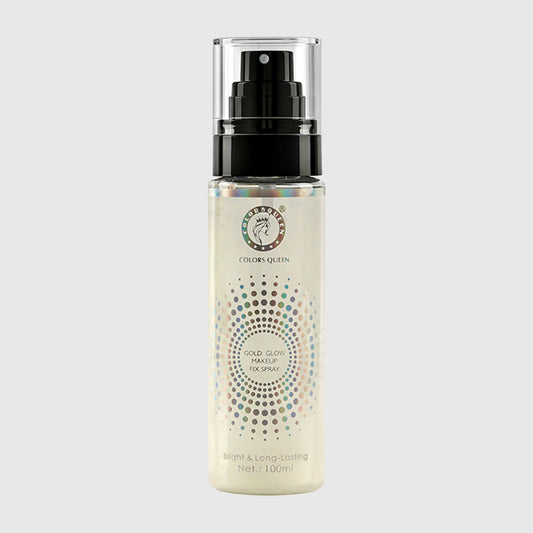 COLORS QUEEN GOLD GLOW MAKEUP FIX SPRAY MFG 03