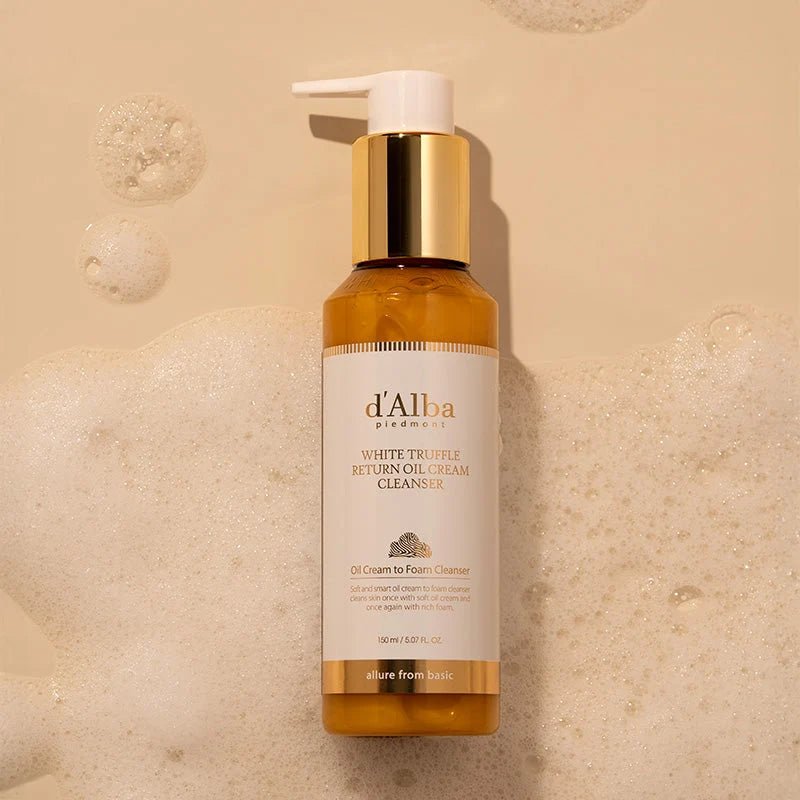 D'Alba White Truffle Return Oil Cream Cleanser 150ml - The beauty cart
