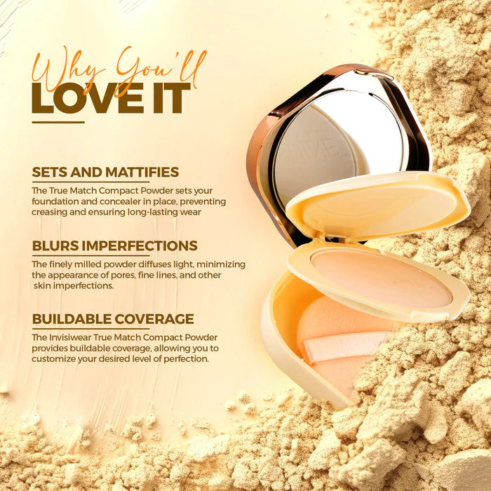 INSHINE ORIGINALS Luxe Vanishing Compact Powder