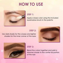 GLAM21 10 COLOR EYESHADOW PALETTE ES828
