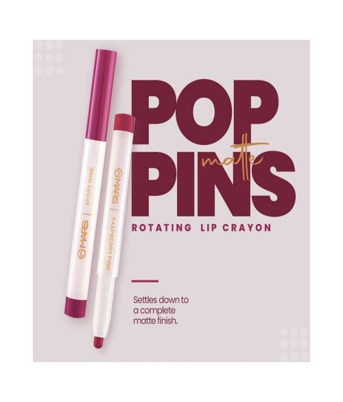 MARS Poppins Kiss Proof Highly Pigmented Long Lasting Lipstick