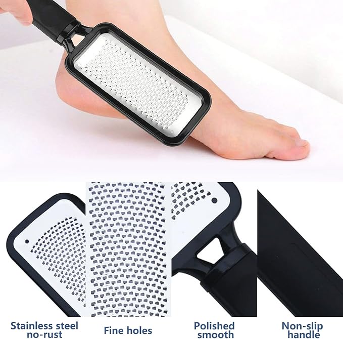 Foot File Callus Remover Pedicure Scrubber Tool for Feet Care