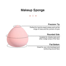 KELI EGG Blenders Sponges Dry & Wet Use for Foundation Powders