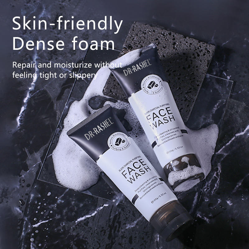 Dr.Rashel Black Charcoal Purifying Face Wash