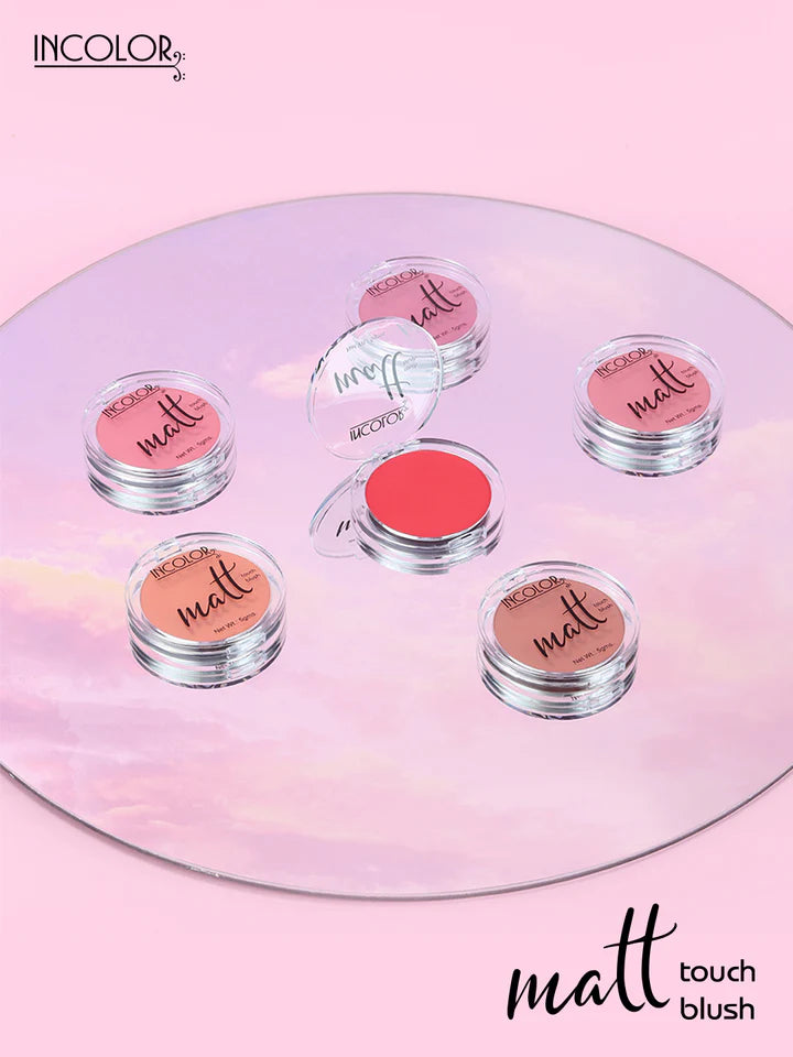 INCOLOR Long Lasting Matt Touch Blusher